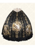 Foxs Feathers Gold Skeleton Skirt(Leftovers/Full Payment Without Shipping)